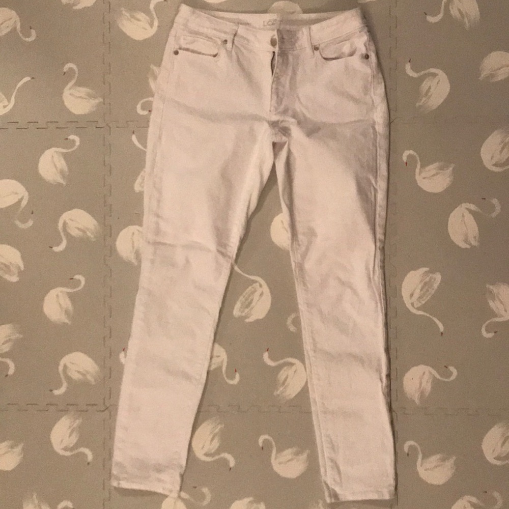 The Loft Curvy Skinny Jeans